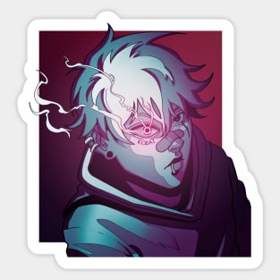 lightning Sticker